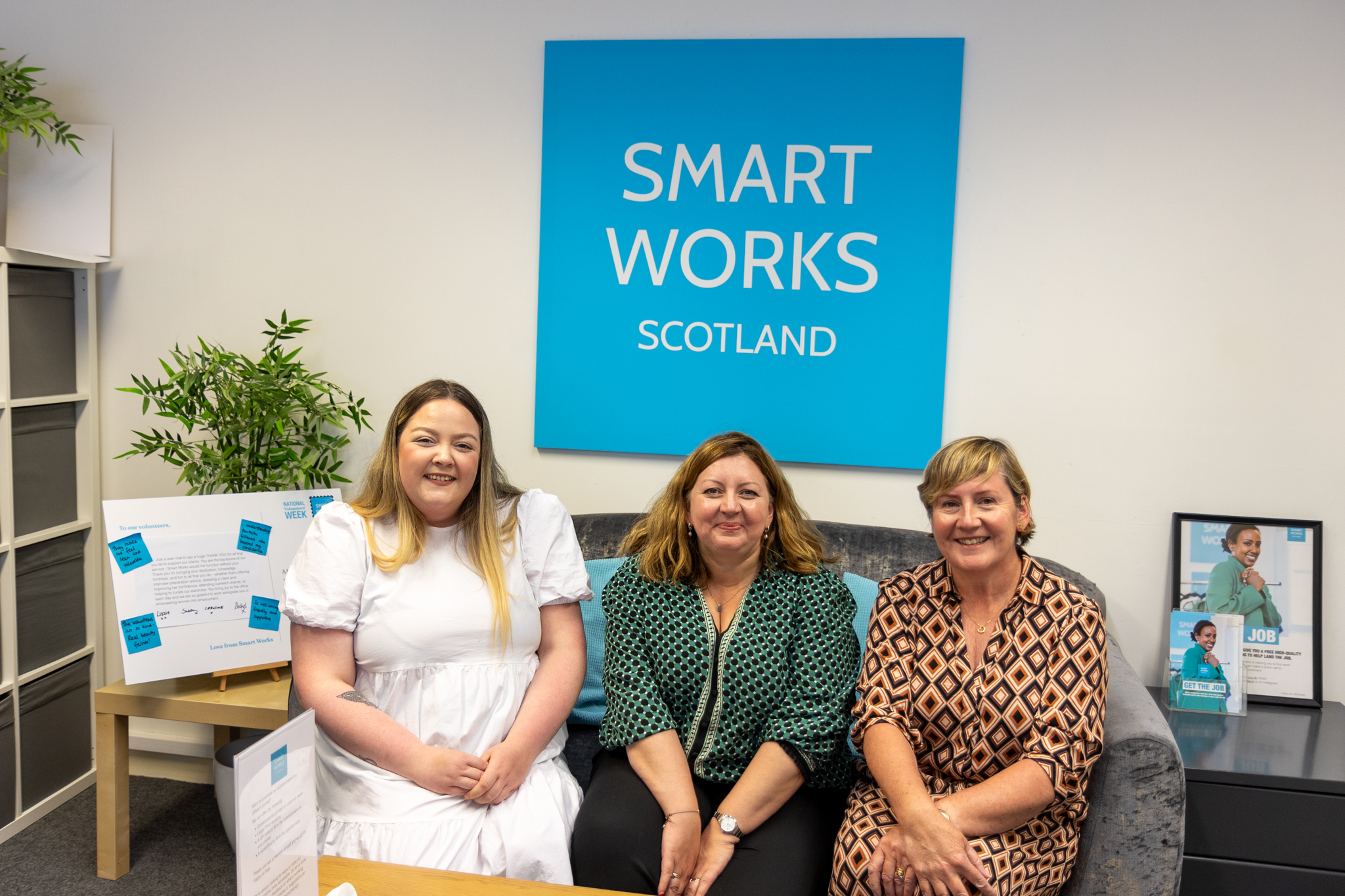 UK Government Minister Kirsty McNeill visits Smart Works Scotland image