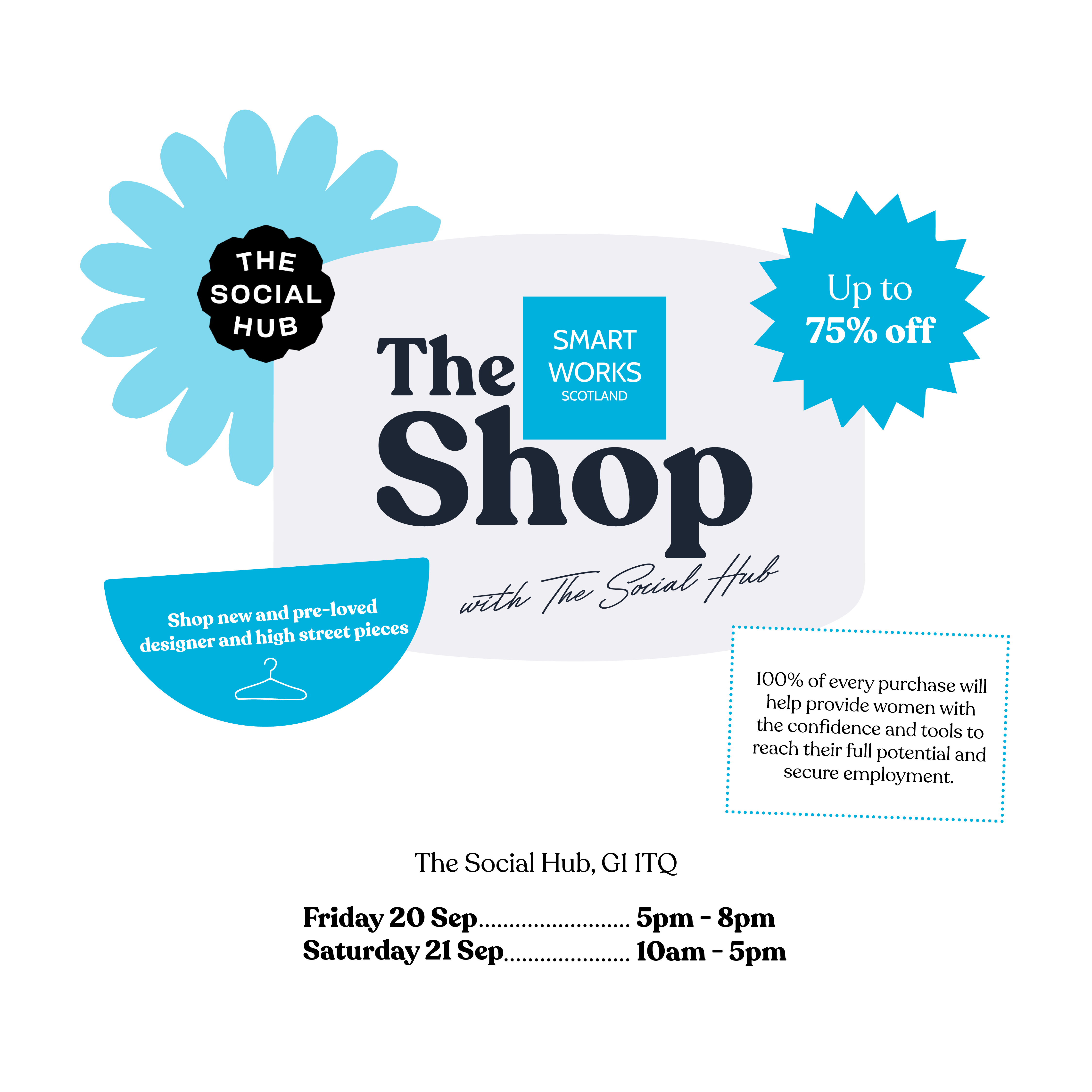 Smart Works Scotland Pop Up Shop with The Social Hub image